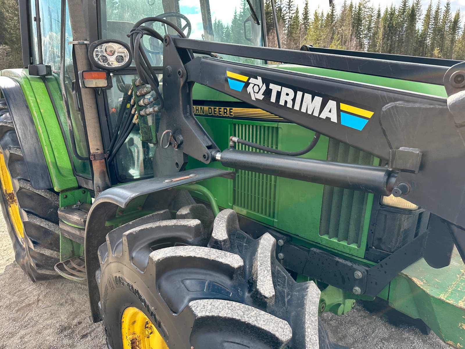 john deere 6300 90 ch 7 600 h 1993