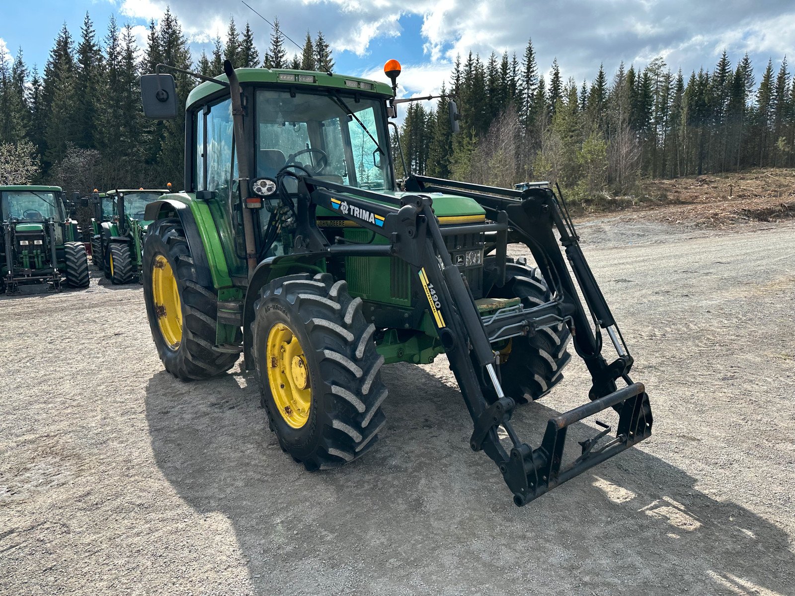 john deere 6300 90 ch 7 600 h 1993