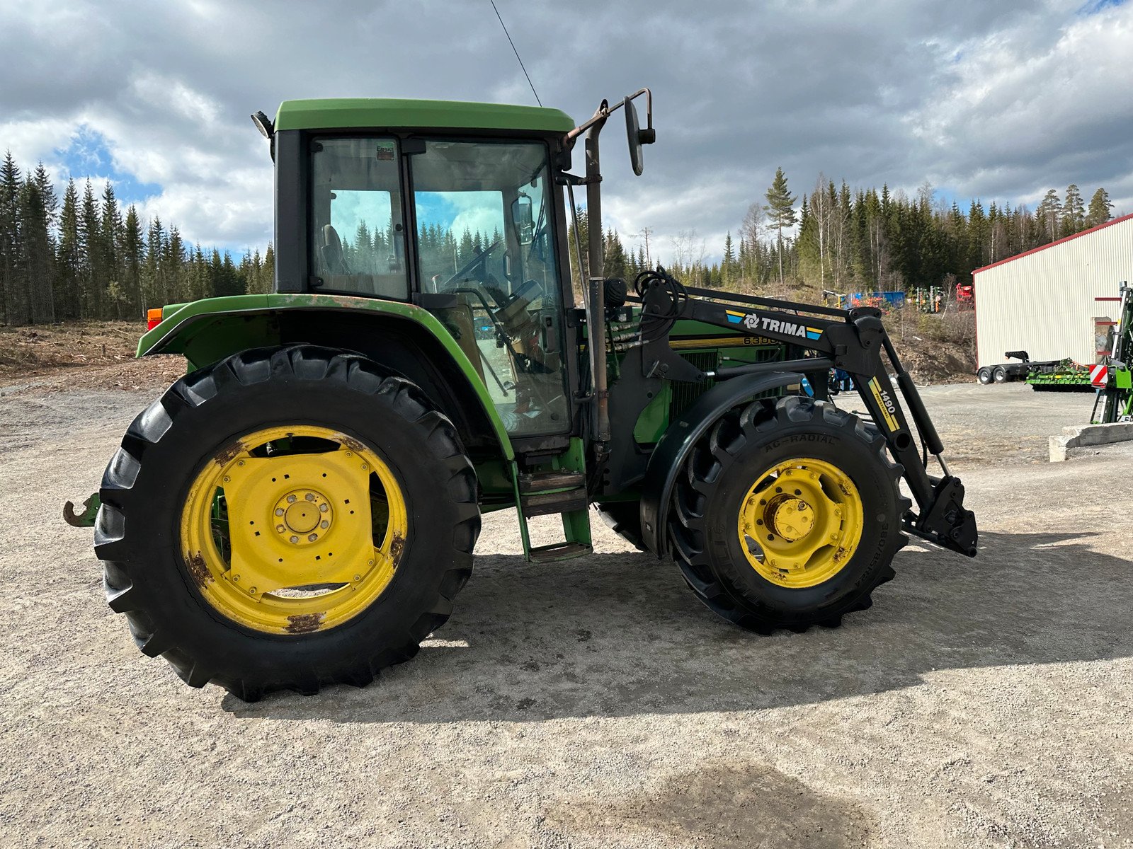 john deere 6300 90 ch 7 600 h 1993