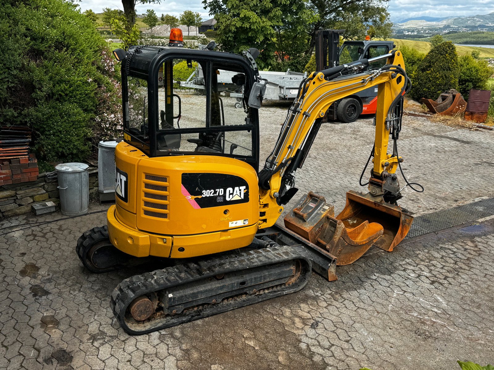 caterpillar 302.7 2t7 5 786 h 2016