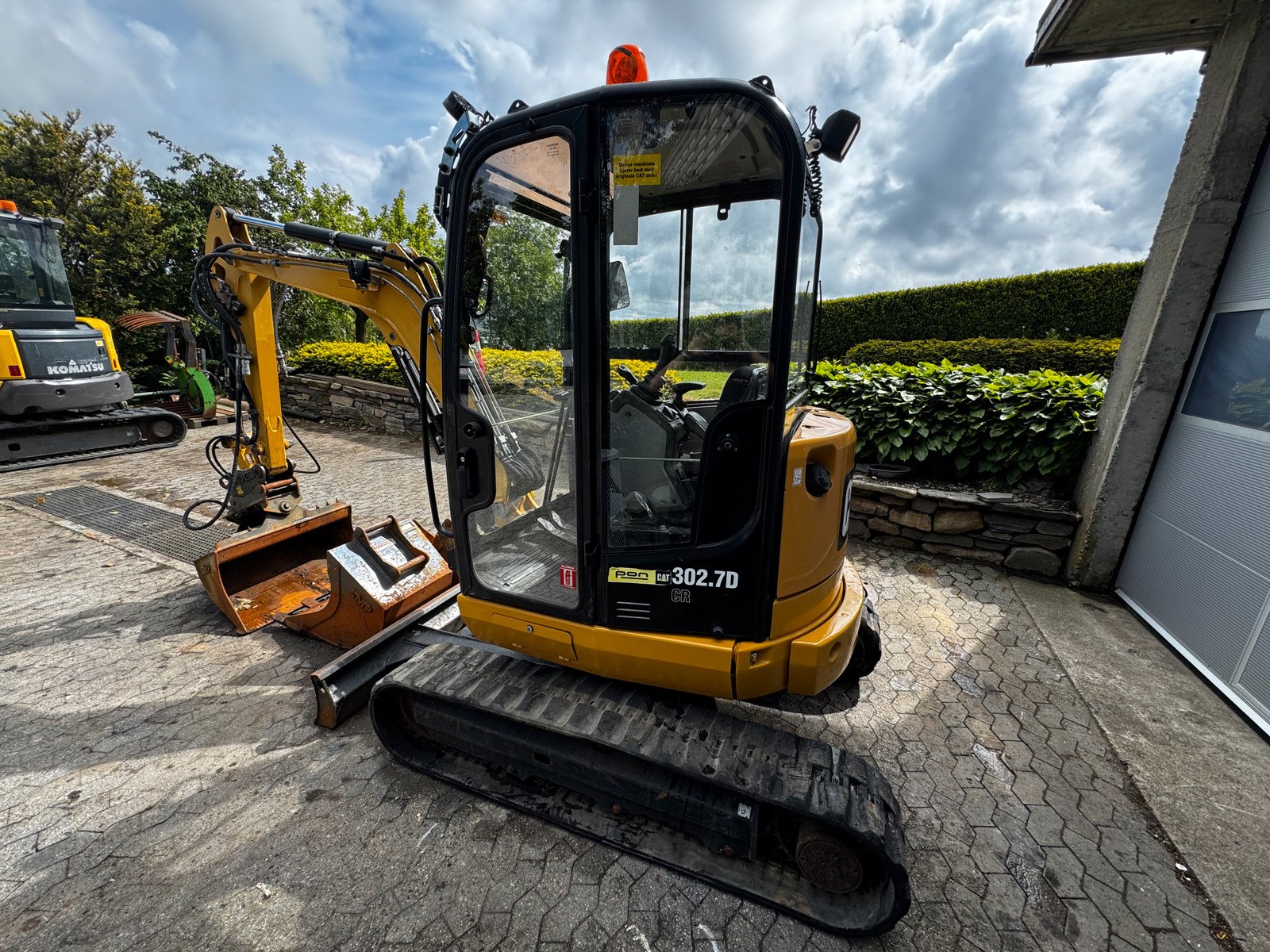 caterpillar 302.7 2t7 5 786 h 2016