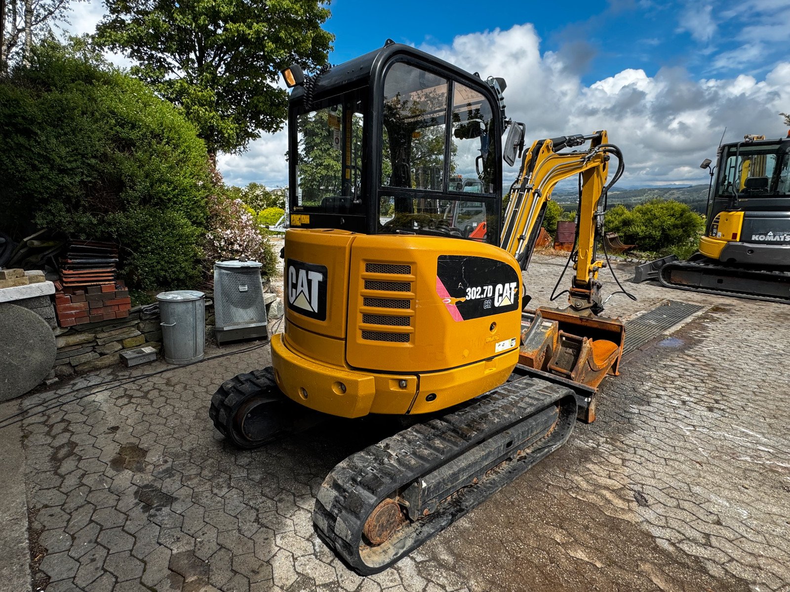 caterpillar 302.7 2t7 5 786 h 2016