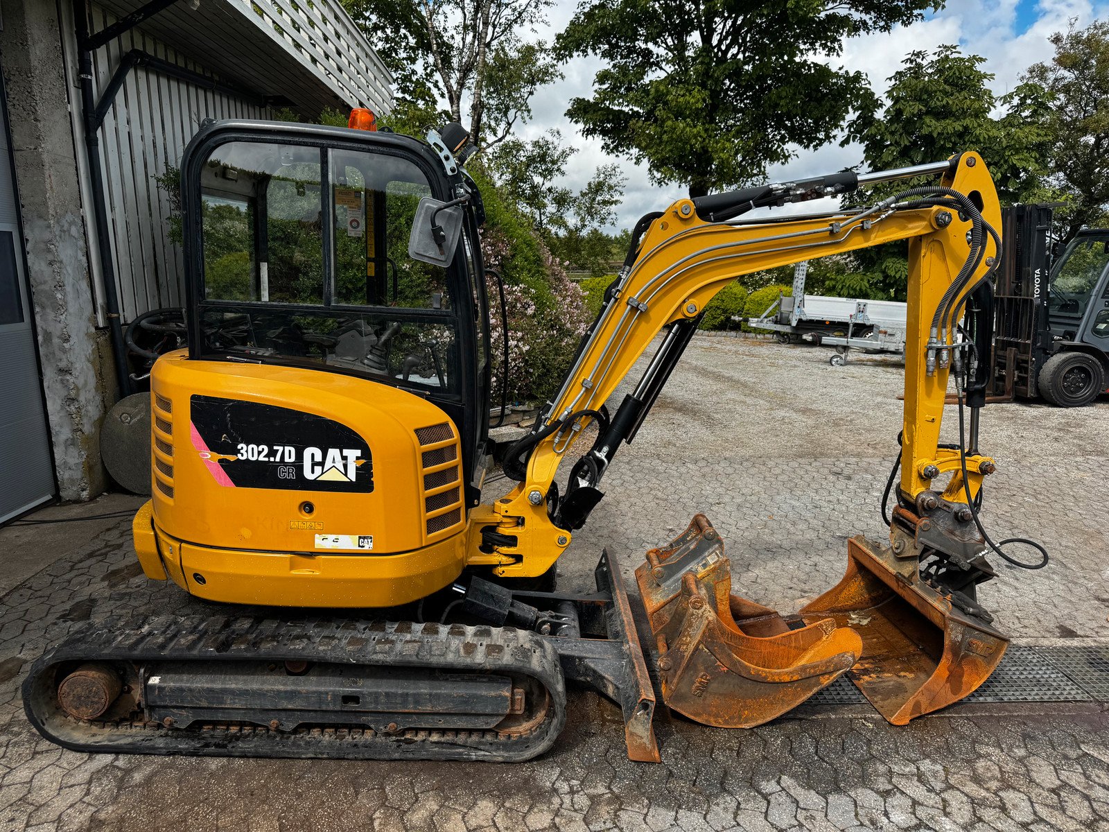 caterpillar 302.7 2t7 5 786 h 2016