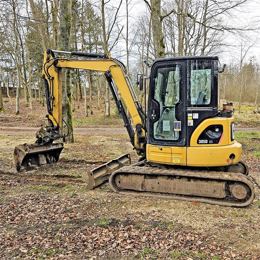 caterpillar 305d cr 5t 4 800 h 2011