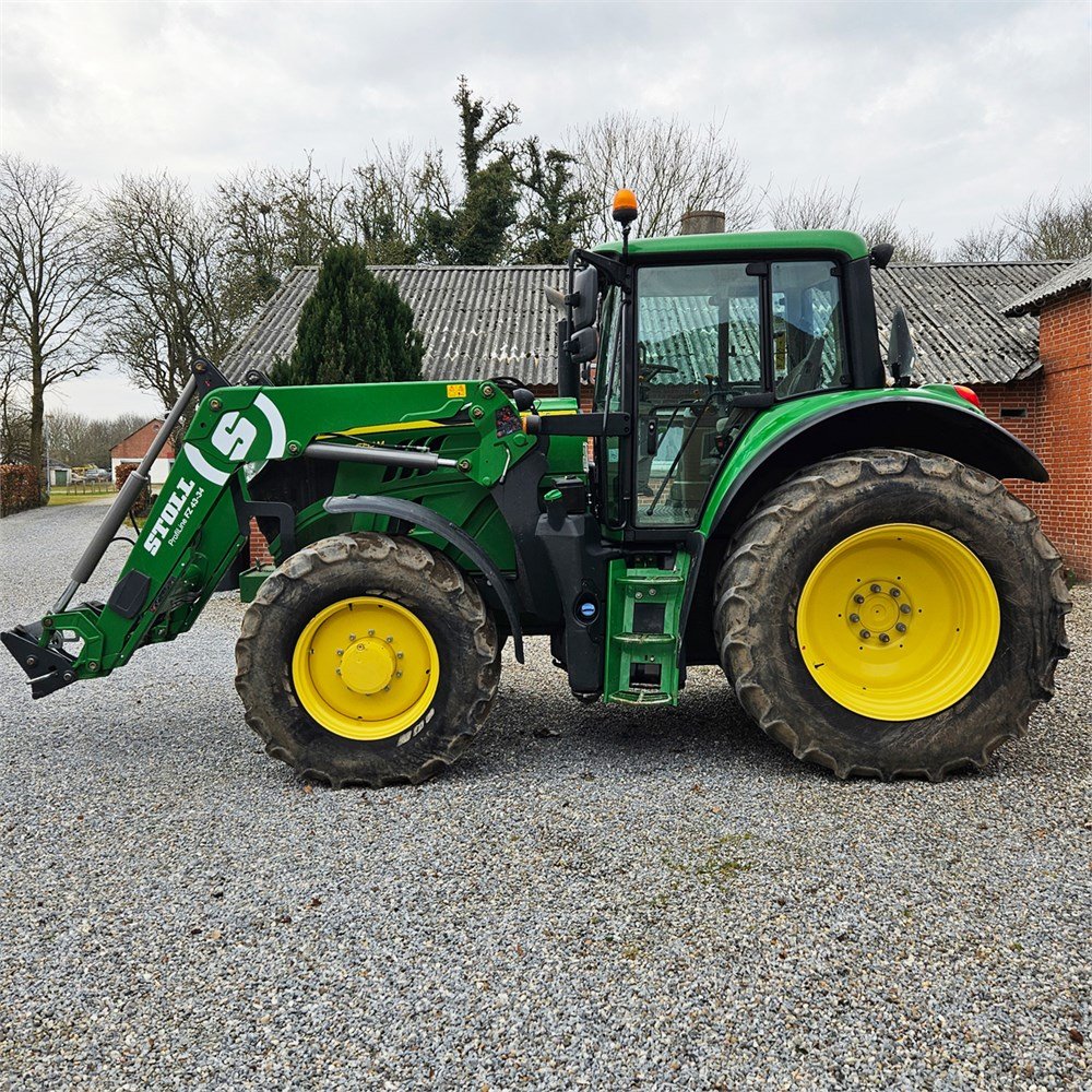 john deere 6155m – 155 ch – 2018 – 2 975 h + chargeur frontal stoltz profil fz 43