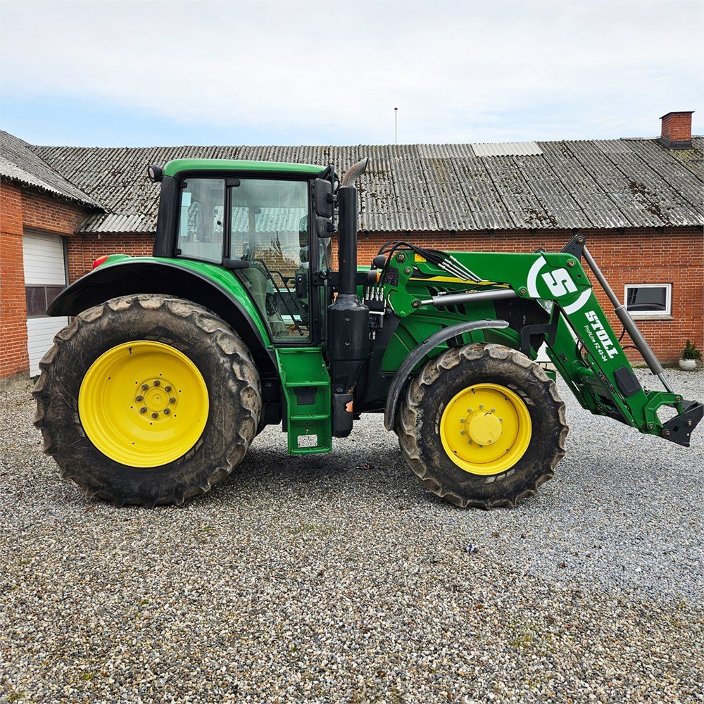 john deere 6155m – 155 ch – 2018 – 2 975 h + chargeur frontal stoltz profil fz 43