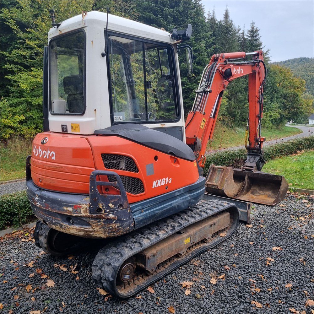 kubota kx61 3 2t6 4 500 h 2014