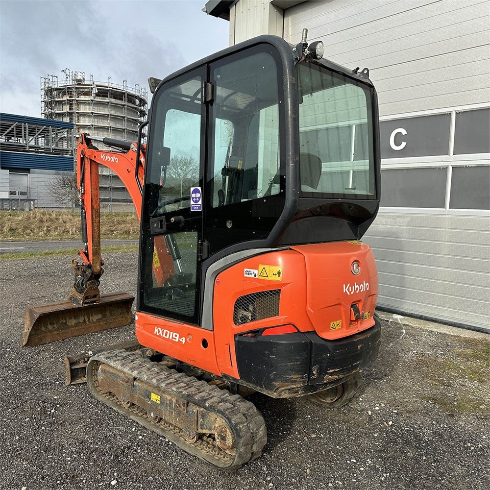 kubota kx019 4 – 1t9 – 2 390 h – 2012