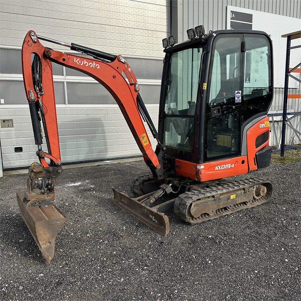 kubota kx019 4 – 1t9 – 2 390 h – 2012