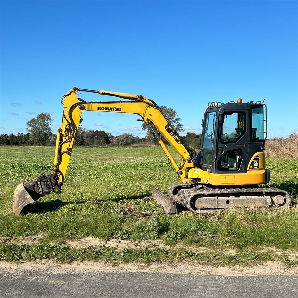 komatsu pc55mr 3 – 5t3 – 4 625 h – 2012