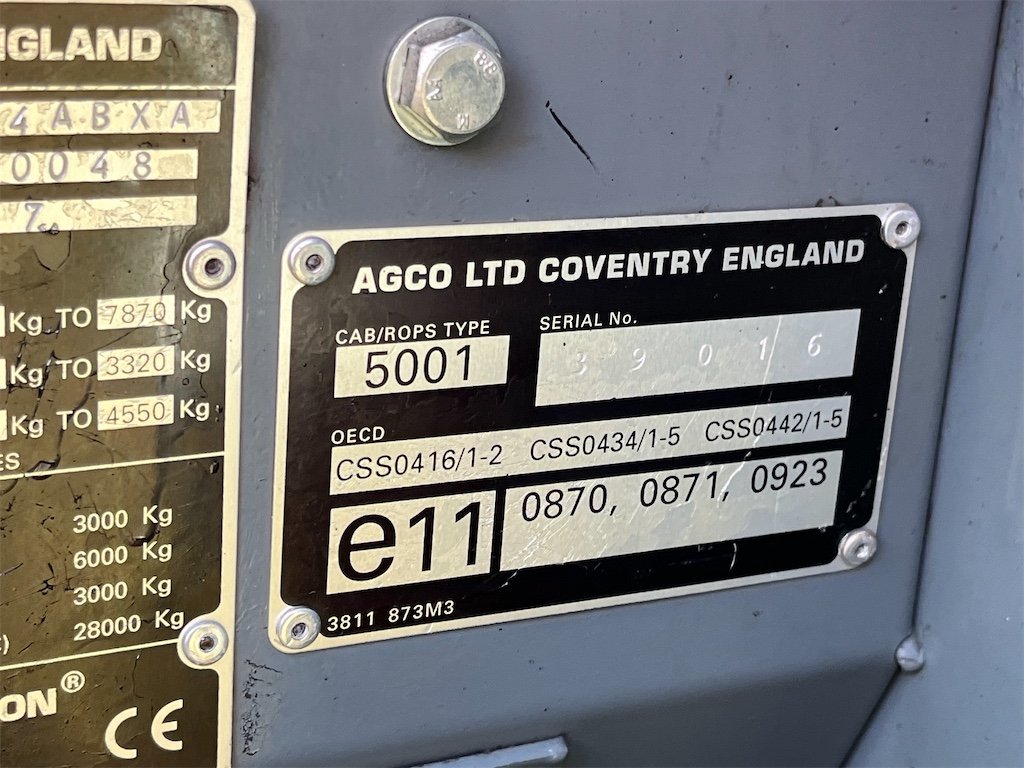 massey ferguson 4335 4 – 79 ch – 2002 – 3 876 h