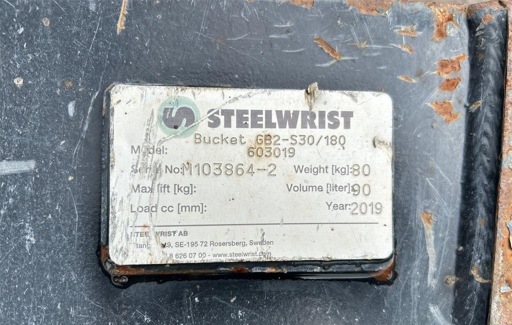 volvo ec18e + remorque brenderup mt3080 – 1t8 – 637 h – 2019