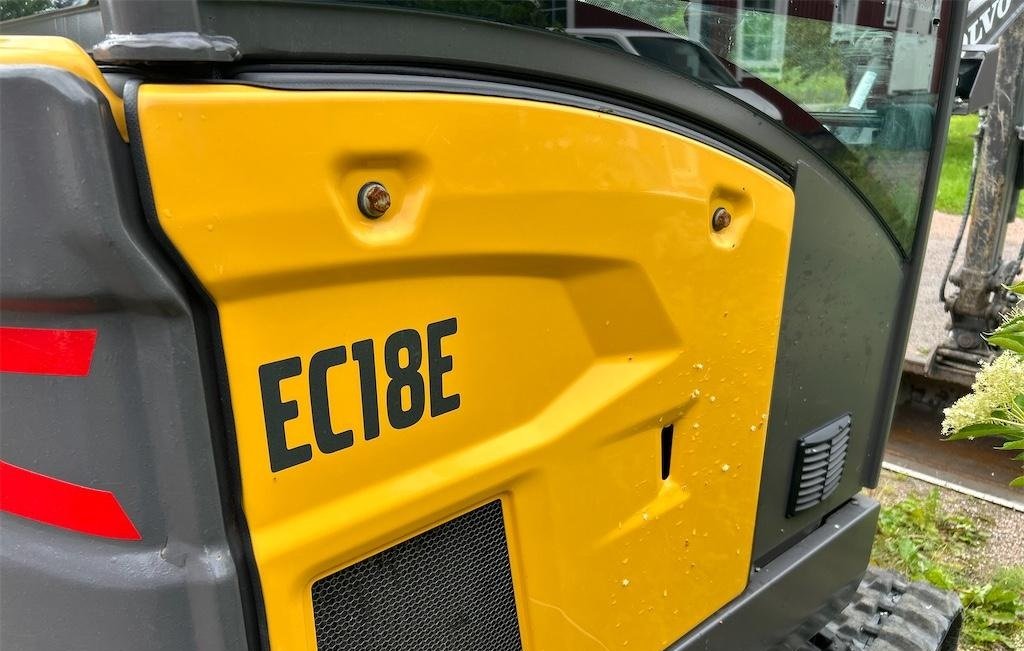 volvo ec18e + remorque brenderup mt3080 – 1t8 – 637 h – 2019