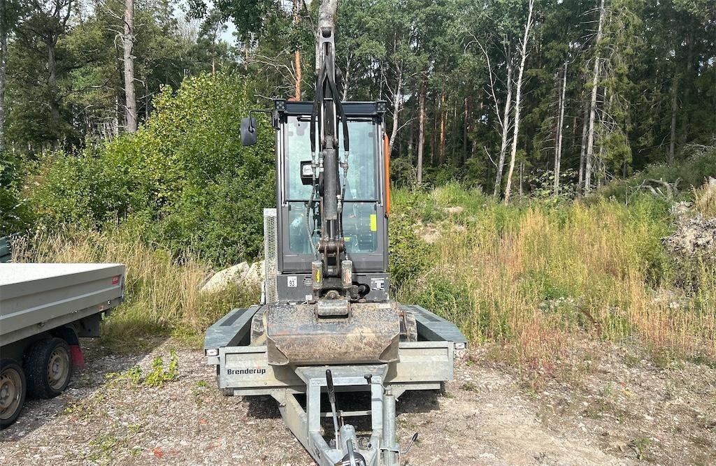 volvo ec18e + remorque brenderup mt3080 – 1t8 – 637 h – 2019