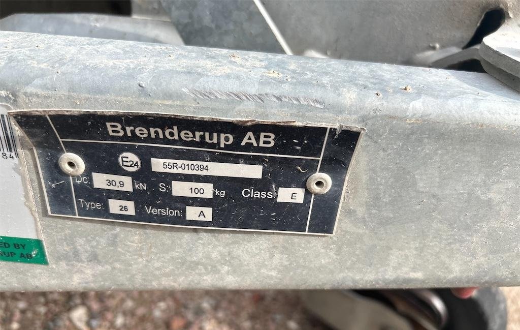 volvo ec18e + remorque brenderup mt3080 – 1t8 – 637 h – 2019