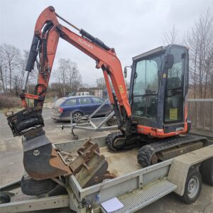 Kubota U27-4 - 2T7 - 3 507 h - 2015